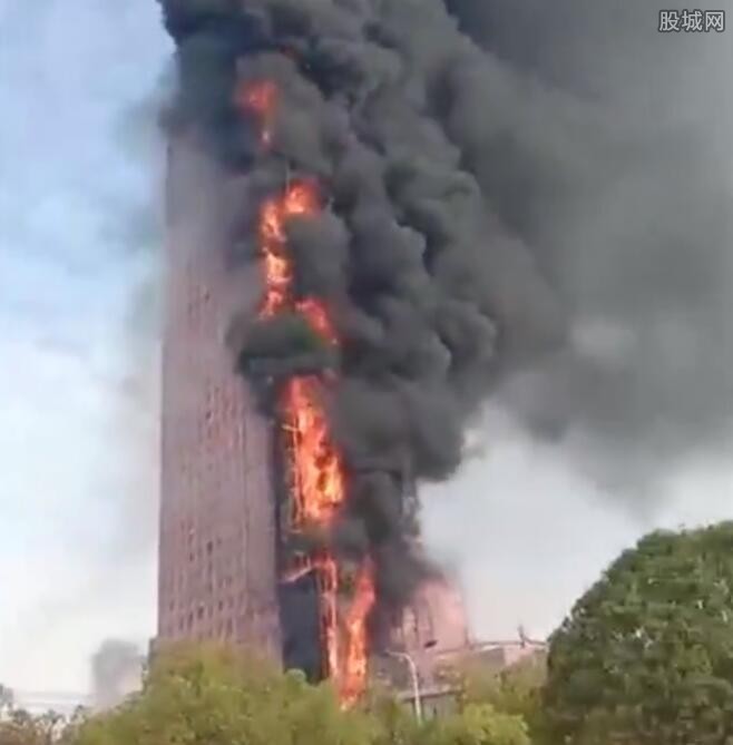 大厦起火